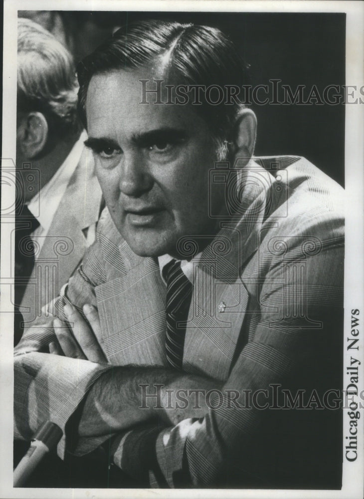 1974 Press Photo Howard Bo Galloway Ford campaign manager election- RSA92717 - Historic Images