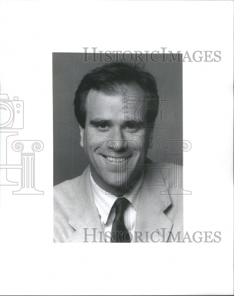 1993 Crain Chicago Business Senior Editor Hornung - Historic Images