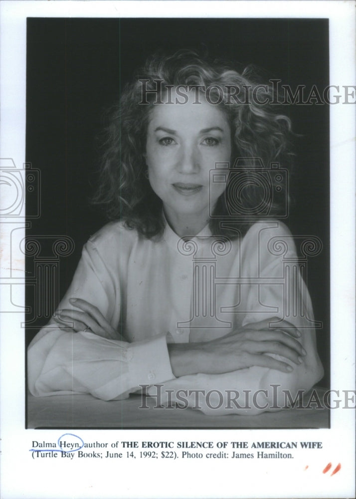 1992 Dalma Heyn Author Erotic Silence American Wife - Historic Images