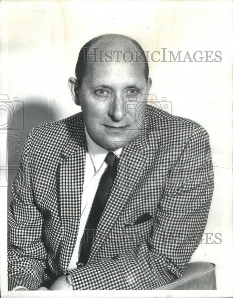 1966 Richard A. Hertel president Libby Furniture & Appliance Co. - Historic Images