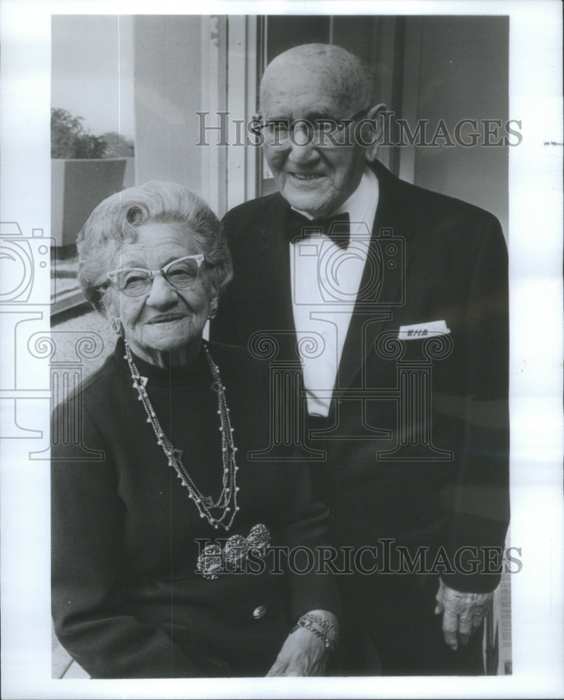 1972 Morris Herron Wedding Anniversary - Historic Images