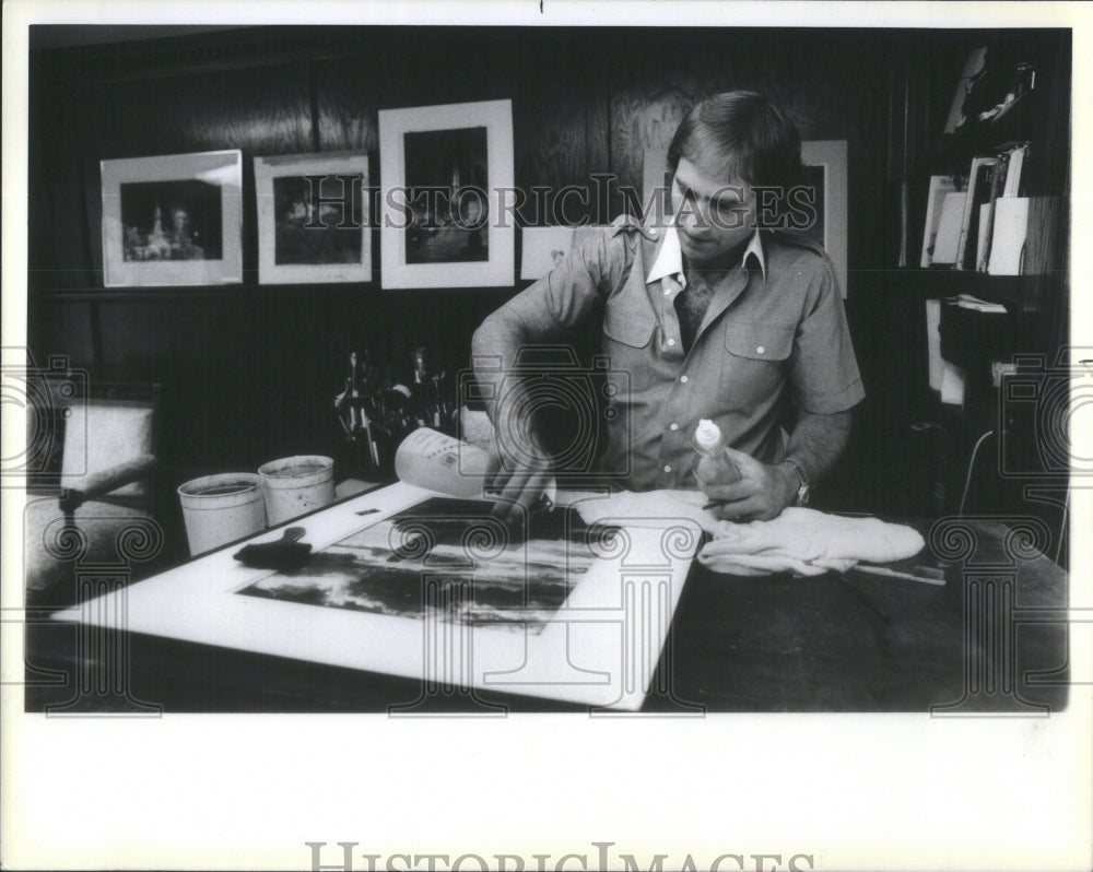 1984 Artist Tom Lynch - Historic Images