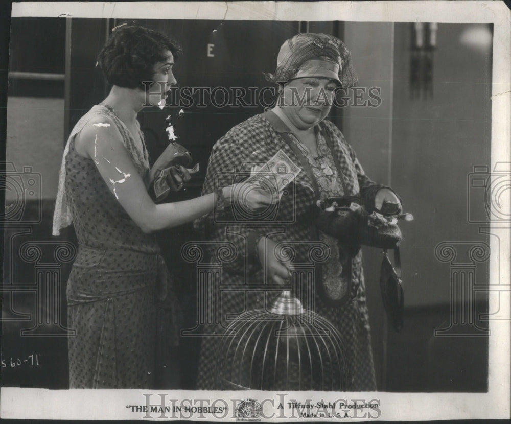 1928 Lila Lee Silent Film Screen Actress Man In Hobbles - Historic Images