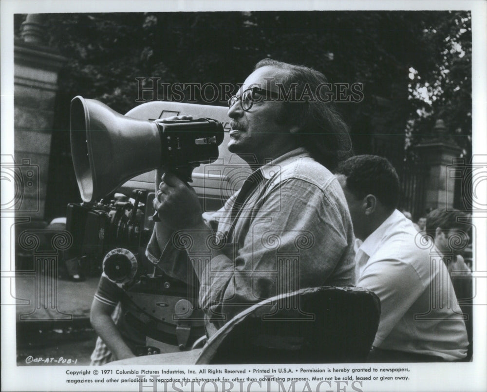 1971 Director Sidney Lumet Sets Up An Action Sequence - Historic Images