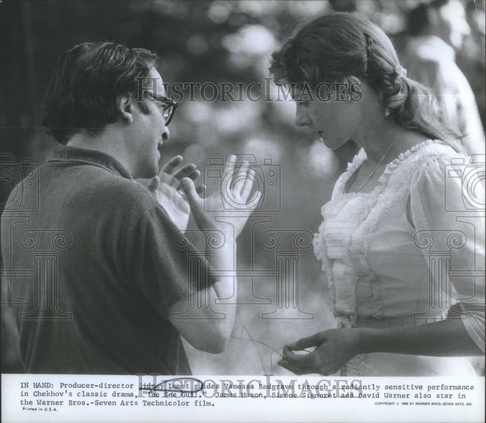 1972 Sidney Lumet Director-Producer Guide Redgrave The Sea Gull - Historic Images