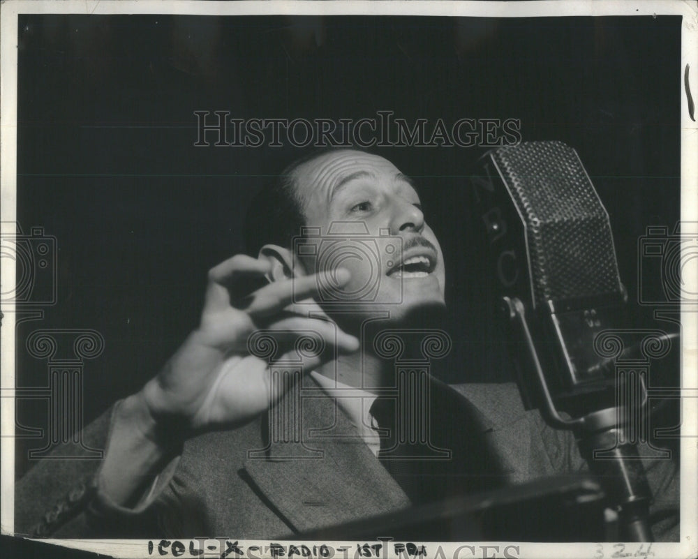 1940 Josef Marais Popular Singer South Africa-Historic Images