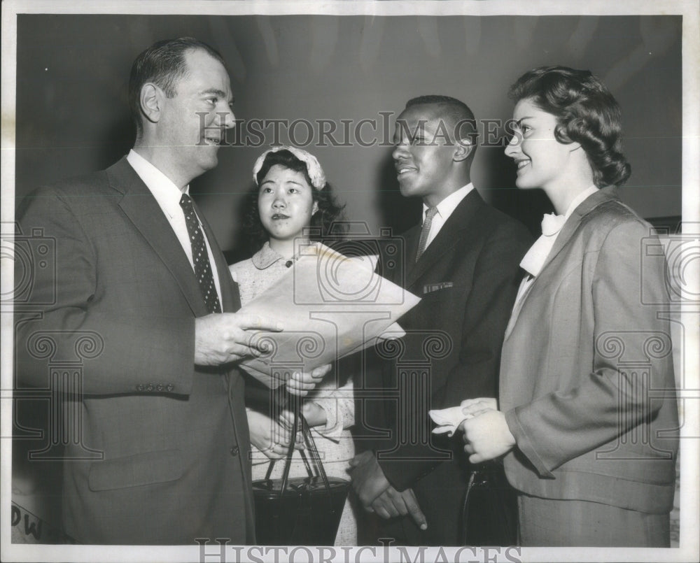 1957 Philip Lottich Illinois Institute Of Technology Scholarship - Historic Images