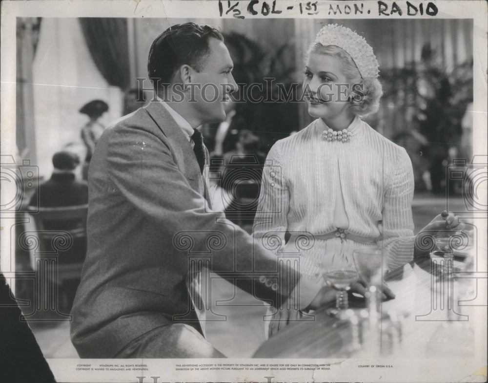 1936 John Warren Hull Actor-Anita Louise Personal Maid&#39;s Secret - Historic Images