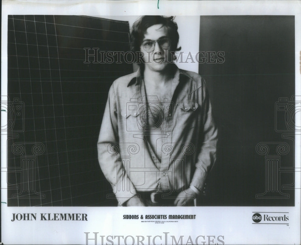 1977 Tenor Saxophonist John Klemmer - Historic Images