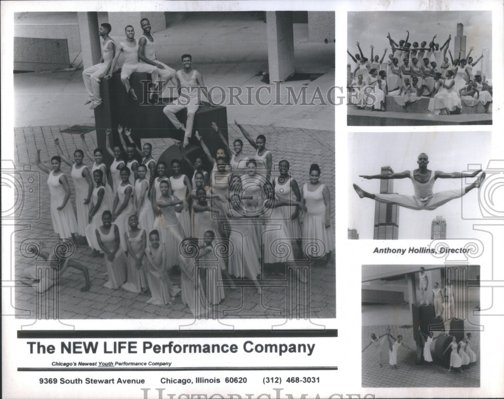 1993 Press Photo The NEW LIFE Performance Company is 60 youngsters - Historic Images