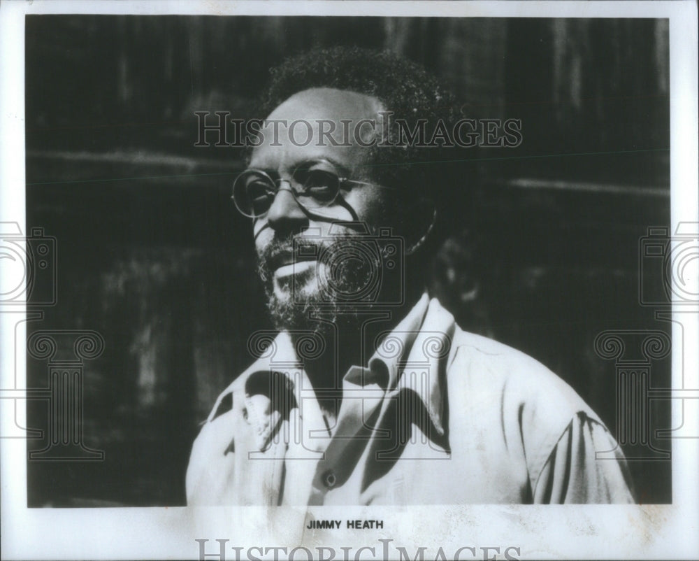 1985 Jimmy Heath Jazz Musician - Historic Images