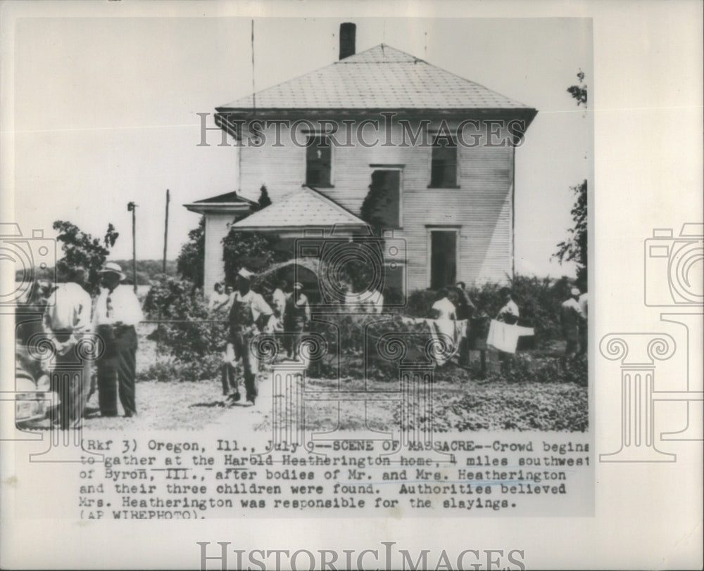 None Harold Heatherington family slain - Historic Images