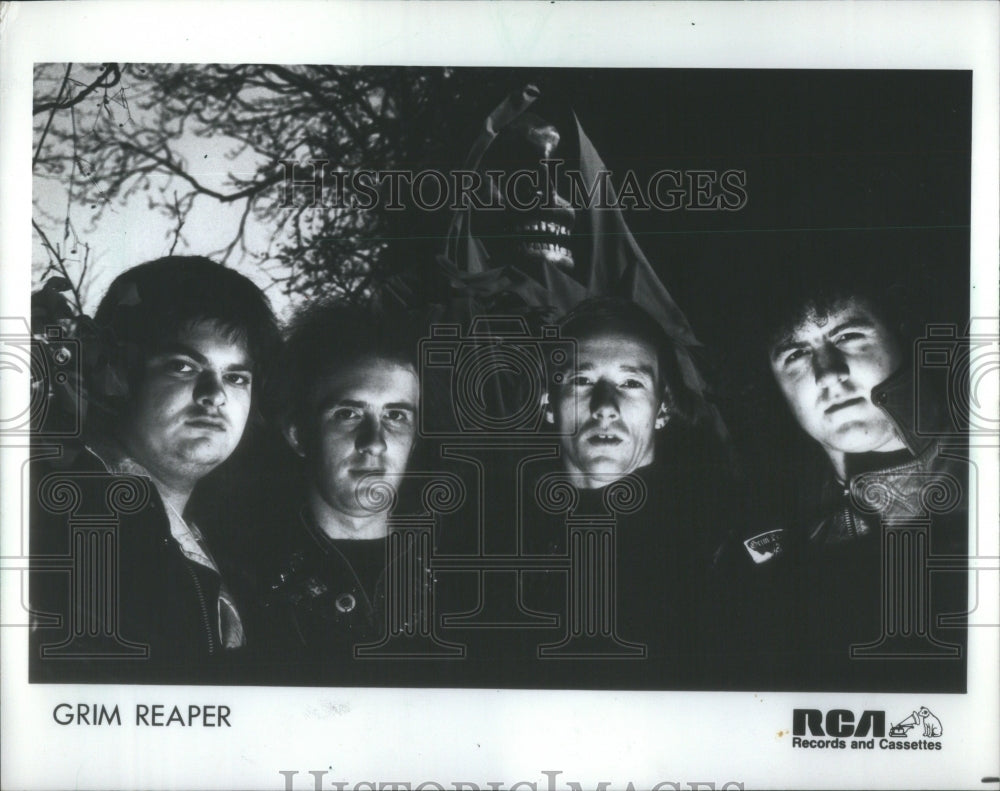 1984 Grim Reaper Musicians - Historic Images