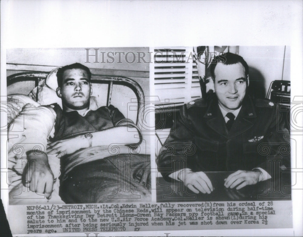 1986 Lt. Col. Edwin Heller Injured and Korean Imprisonment - Historic Images