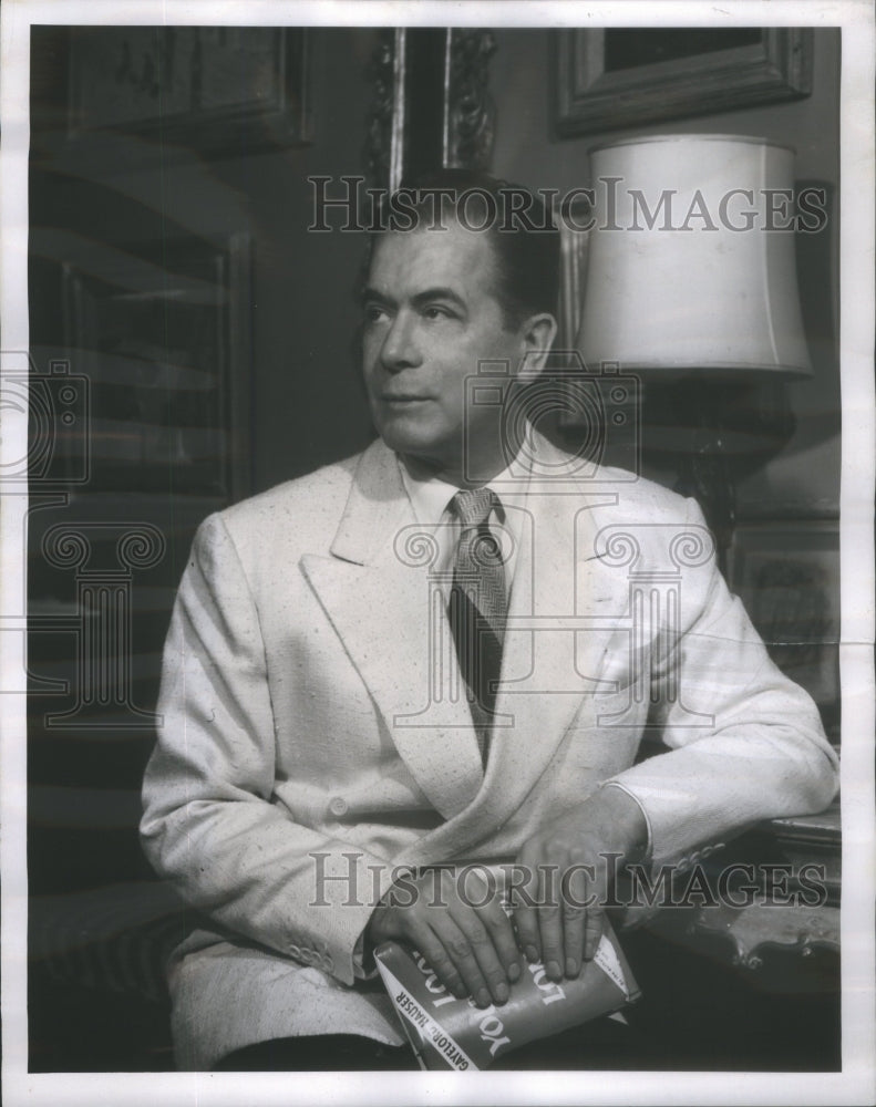 Press Photo Doctor Gayelord Hauser American Nutritionist Author