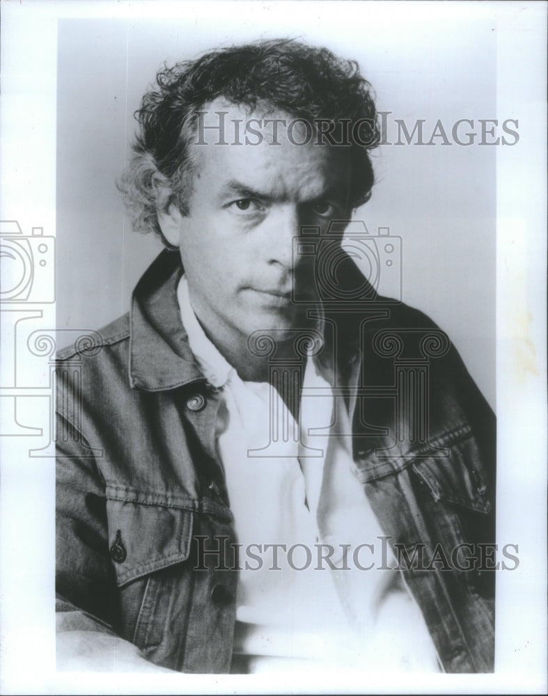 1985 Picture Spalding Gray New Monologues Swim Cambodia Goodman - Historic Images