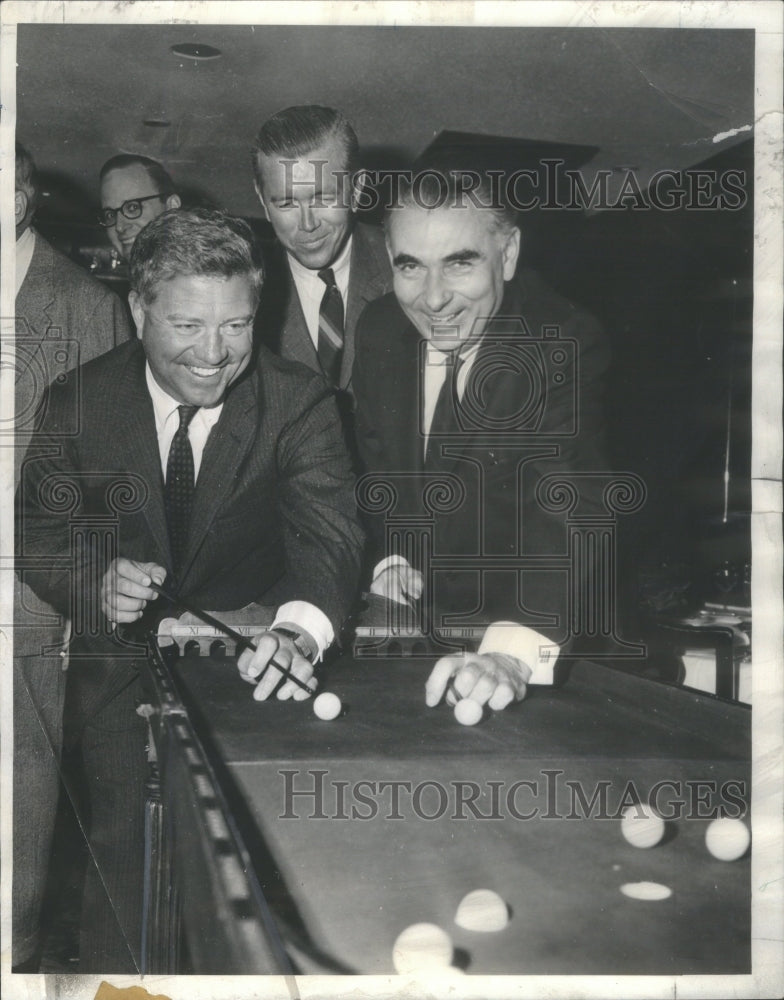 1965 Arthur Hailand Jr David Bell Peck Jean Louis Mandereau game - Historic Images