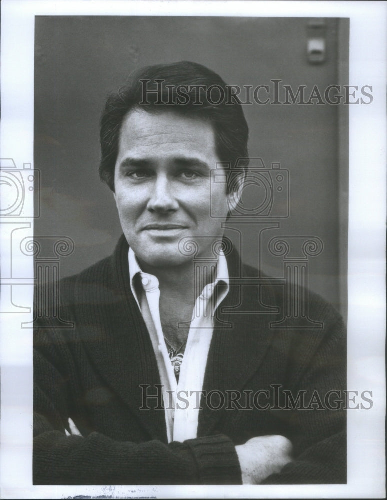 1977 Brett Halsey actor General Hospital American film - Historic Images