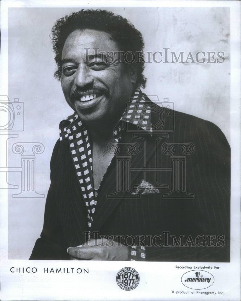 1986 American Jazz Drummer And Bandleader Chico Hamilton - Historic Images