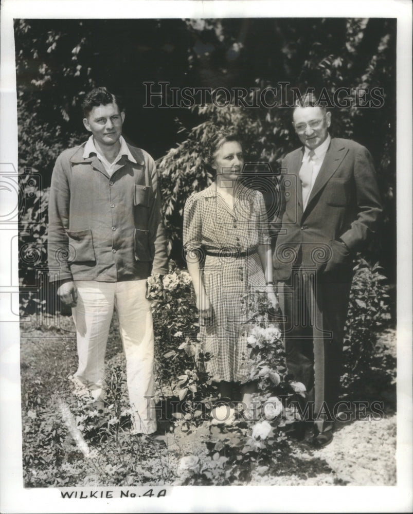 1940 Mrs. Miller Hamilton, Sister Of Mrs. Wendell L. Willkie, Family - Historic Images