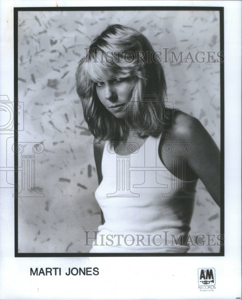 1985 Marti Jones unsophisticated Time Don Dixon Akron Mitch - Historic Images