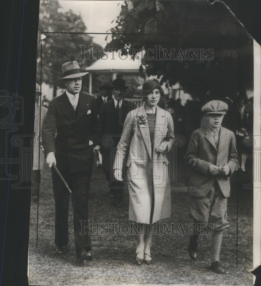 1929 Crown Prince Gustaf Sweden Princess Ingrid sister - Historic Images
