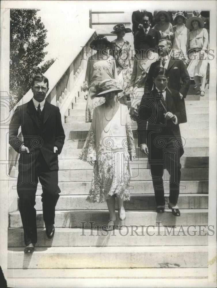1926 Prince Gustavus Adolphus Princess Louise Alexandra Blair Photo - Historic Images