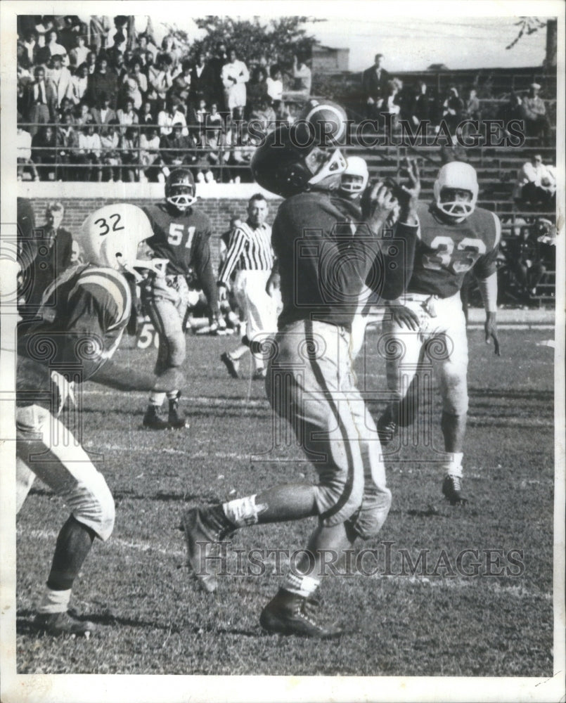 1963 Luther Joseph Bulls Eye Football Player George Charney Director - Historic Images