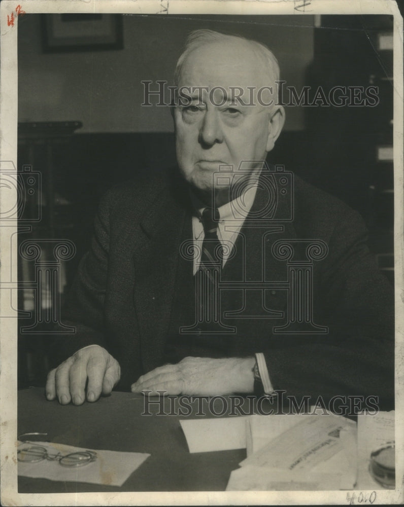 1943 Carter Henry Harrison Jr Mayor Chicago Pullman strikers - Historic Images