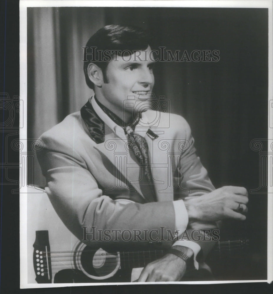 1970 Clay Hart Music Singer Guitarist Lawrence Welk Show television - Historic Images