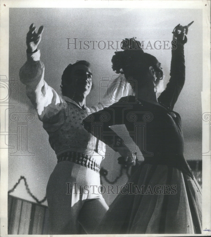 1973 Nana Lorca &amp;Jose Gerco Spanish Dancers - Historic Images