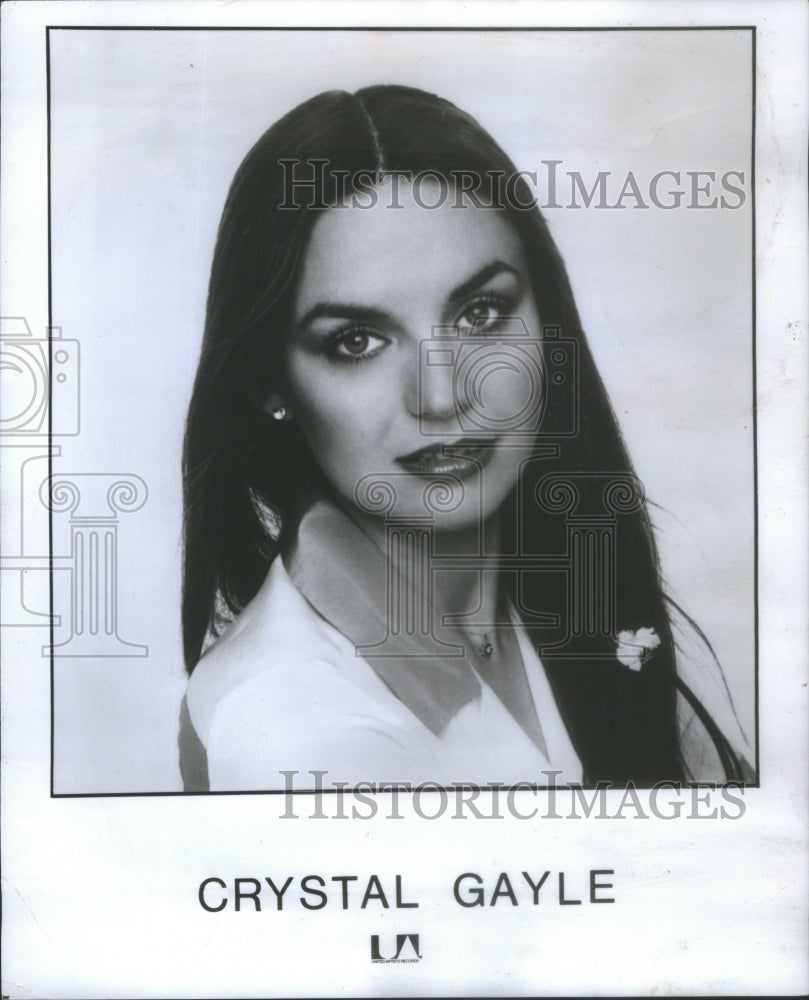 1978 Crystal Gayle American Country Music Singer - Historic Images