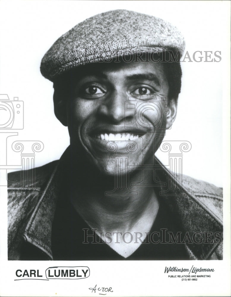 1992 Carl Winston Lumbly American Film Stage Television Actor - Historic Images