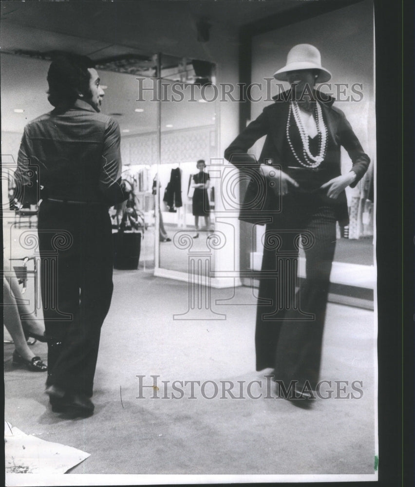 1973 Gordon Luke Clarke London fashion world Luke designer - Historic Images