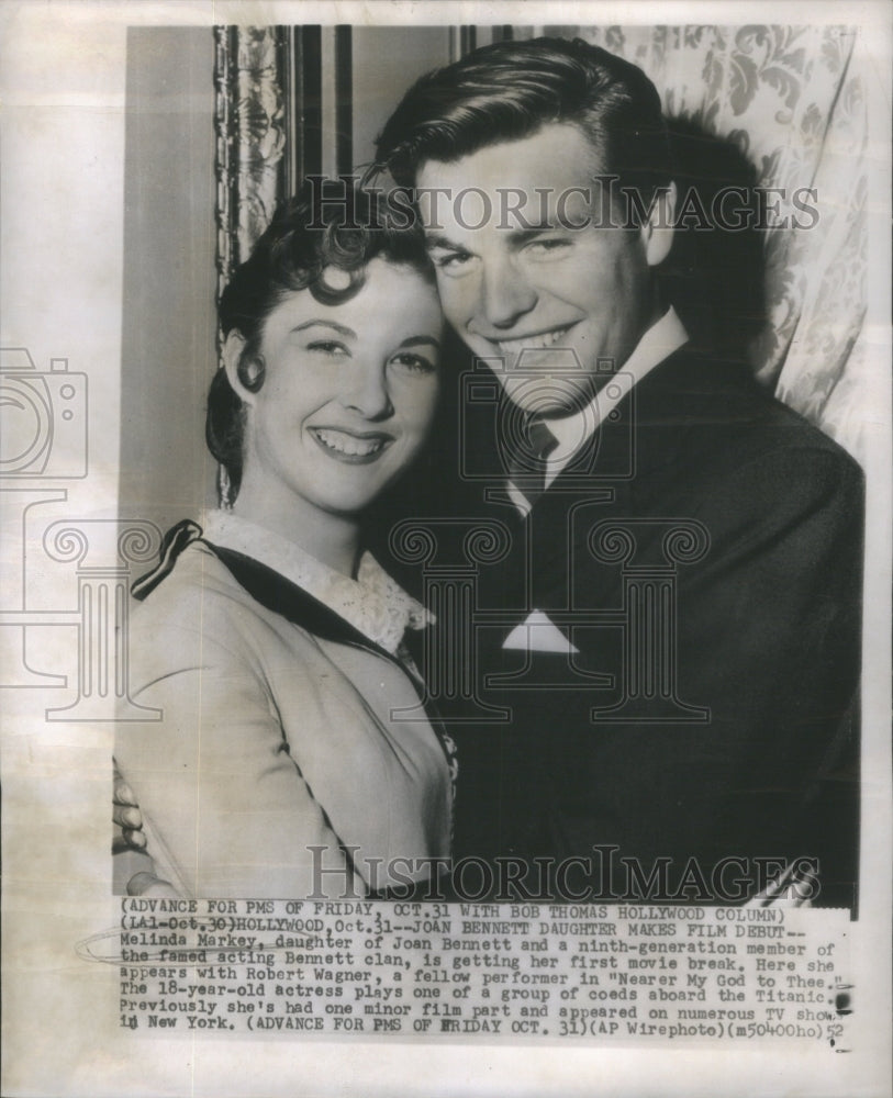 1952 Press Photo Melinda Markey (Actress)- RSA98917 - Historic Images