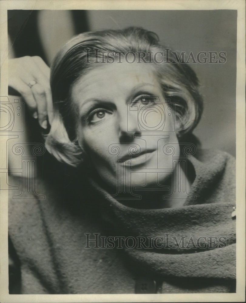 1973, Nancy Marchand society matron Bewitched Bothered Joey Club - Historic Images