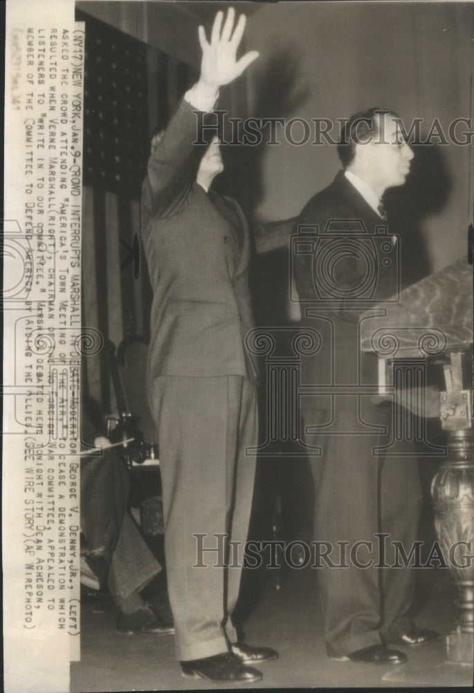 1941 Moderator George Denny Jr America Air - Historic Images