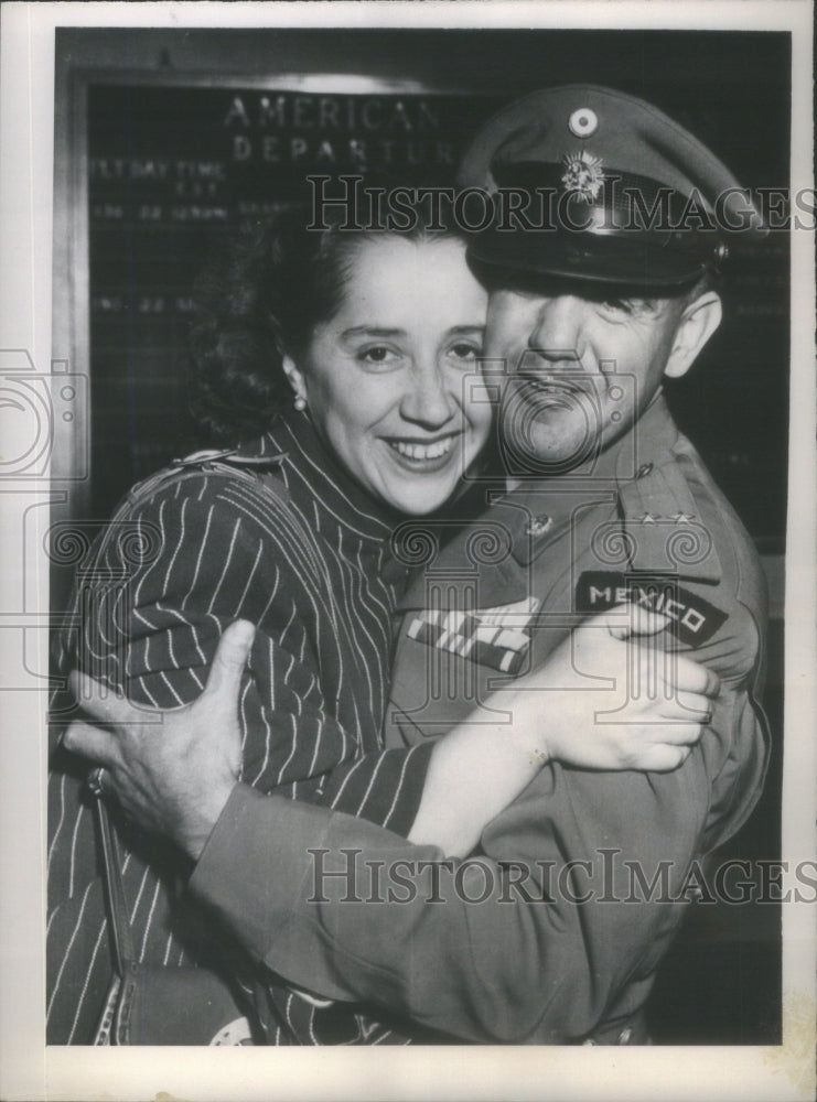 1948 London Humberto Humberto Mariles Mexico Reunion - Historic Images