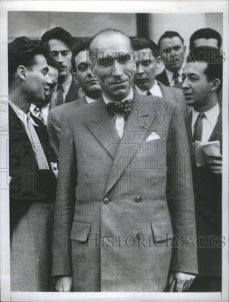 1948 Andrei Marie Former Minister Of Justice In The Schuman Cabinet - Historic Images