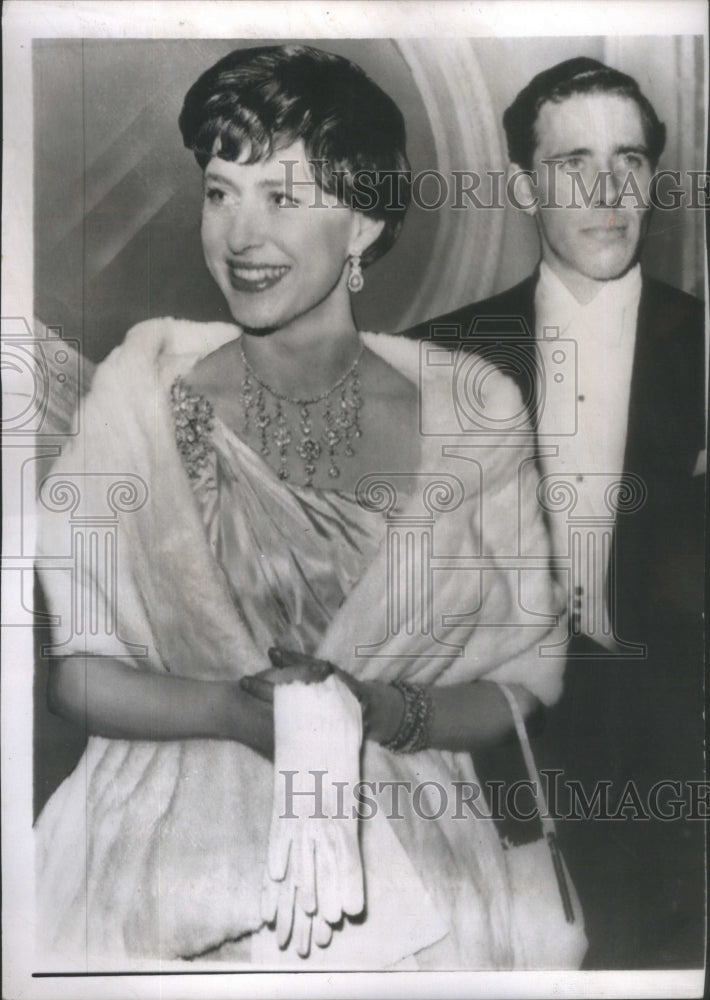 1961 Antony Armstrong Jones Britain Princess Margaret Royal Opera - Historic Images