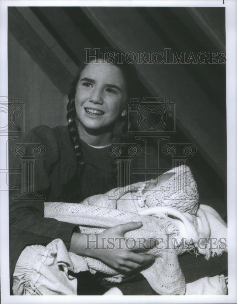 1978 Laura Ingalls Abandoned baby Mother Friend Love Joy - Historic Images