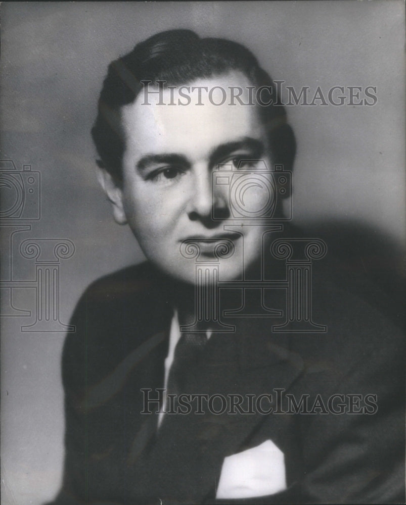 1949 Arthur Gilbey Director W.A. Gilbey Ltd. Scotch &amp; Gin Distillers - Historic Images