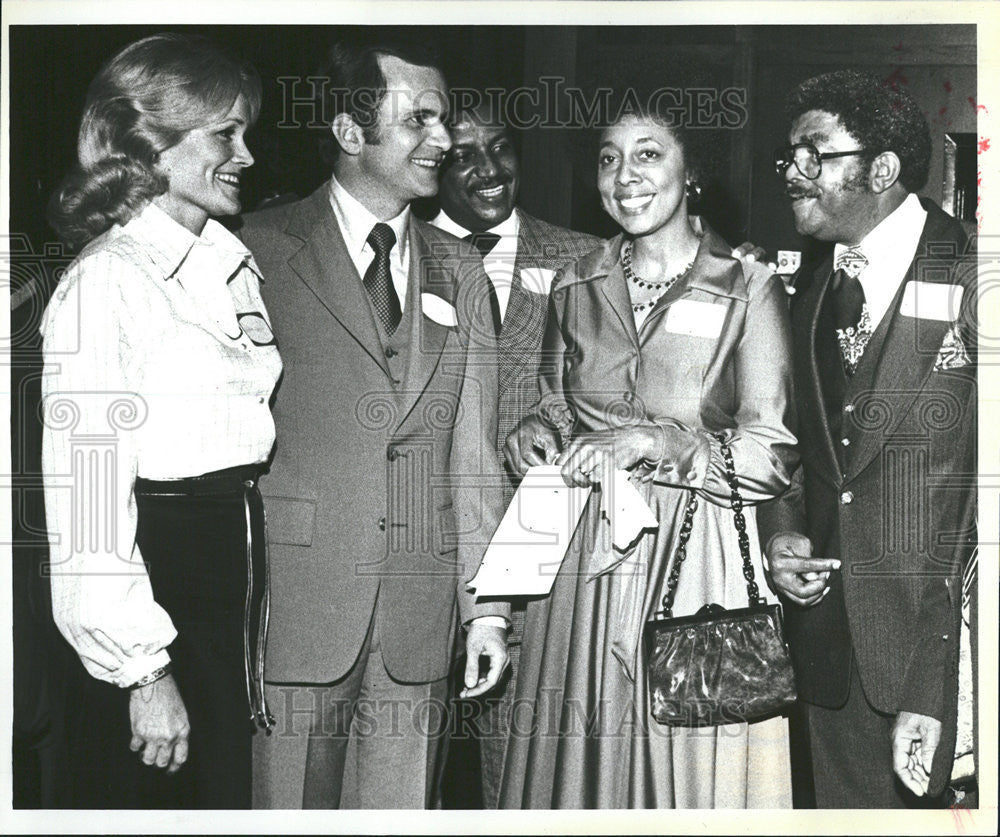 1977 Press Photo Vickie Price Daneil Jr. Texas politician fund-raiser - Historic Images