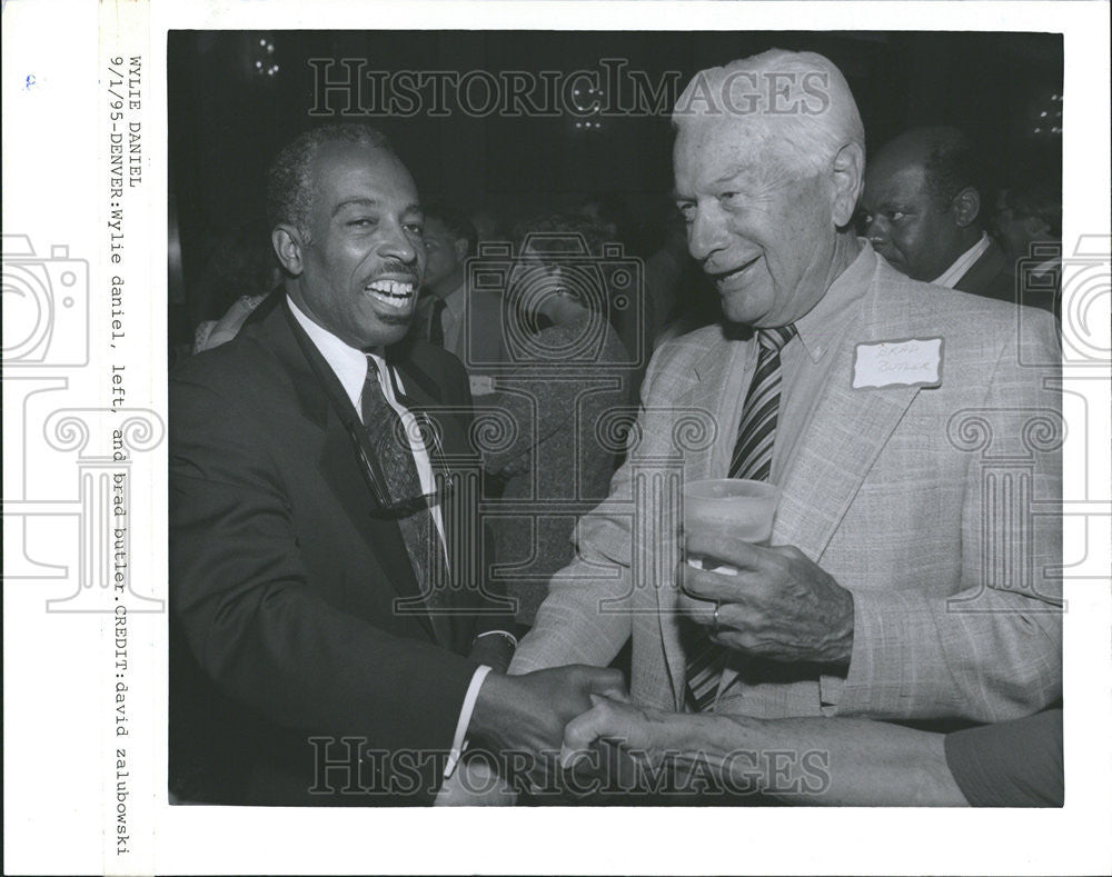 1995 Press Photo Wylie Daniel and Brad Butler - Historic Images