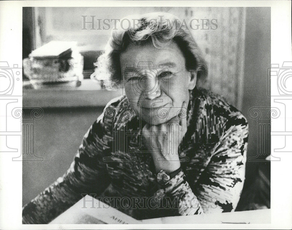 1978 Press Photo Tatyana Khodorovich, author, is a Soviet dissident - Historic Images