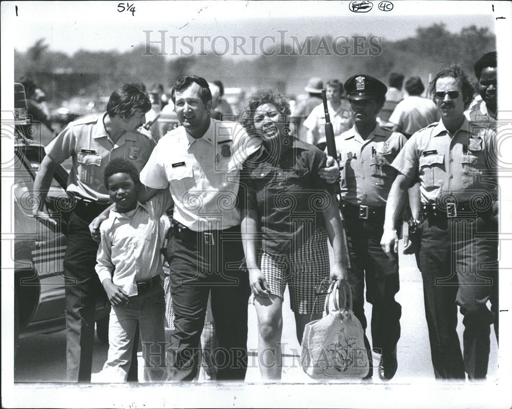 1978 Press Photo Detroit Kidnapping Victim - Historic Images