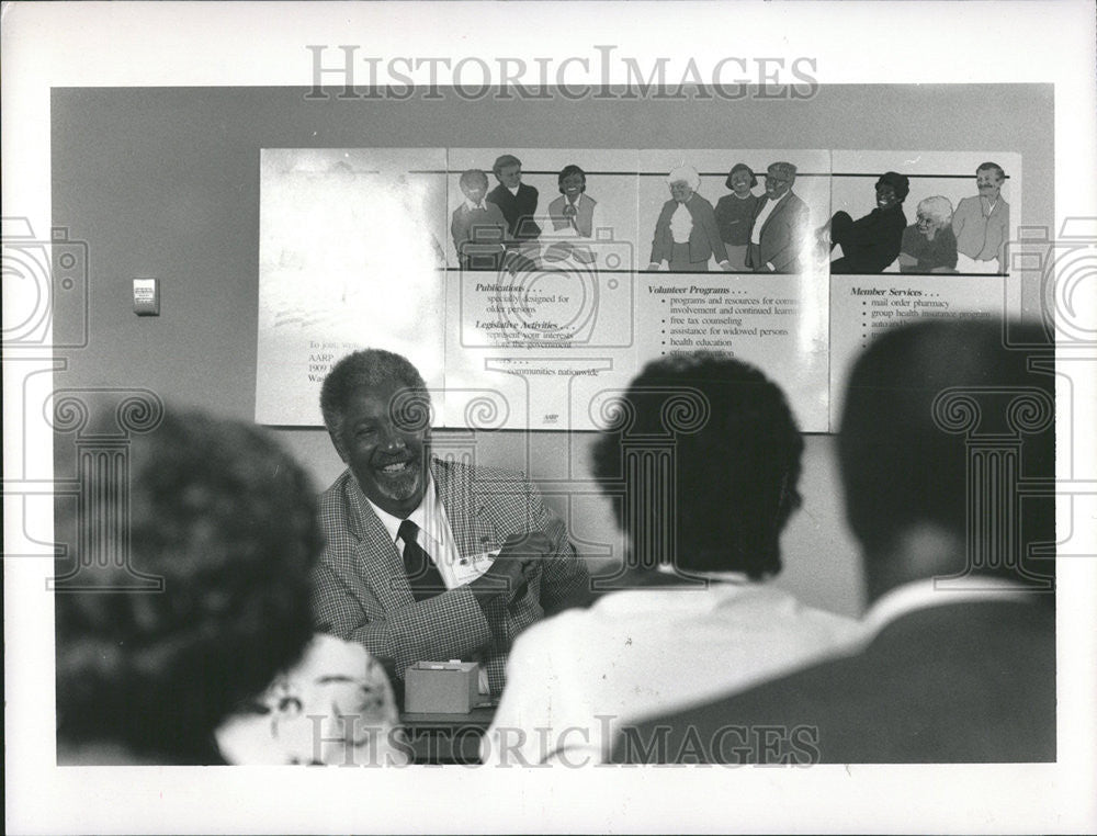 1988 Press Photo Ben Darcus, AARP - Historic Images