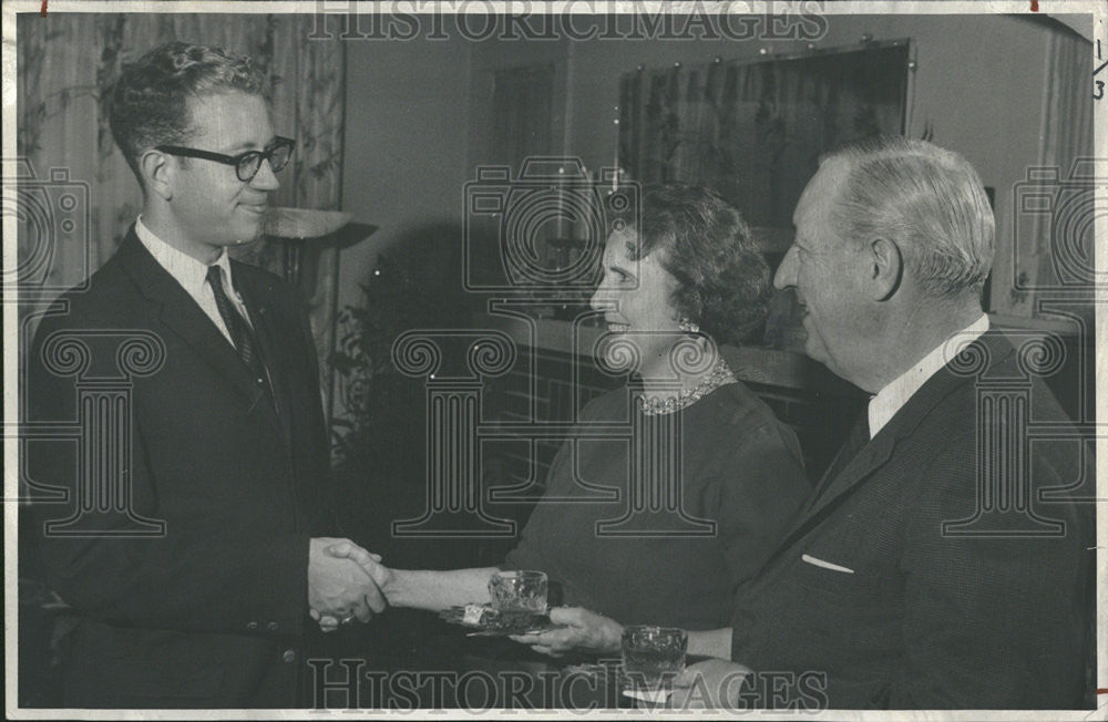 1964 Press Photo Peace Corp Volunteer James Kier - Historic Images