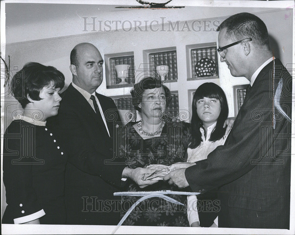 1967 Press Photo William Rockey Of The Finney Band - Historic Images