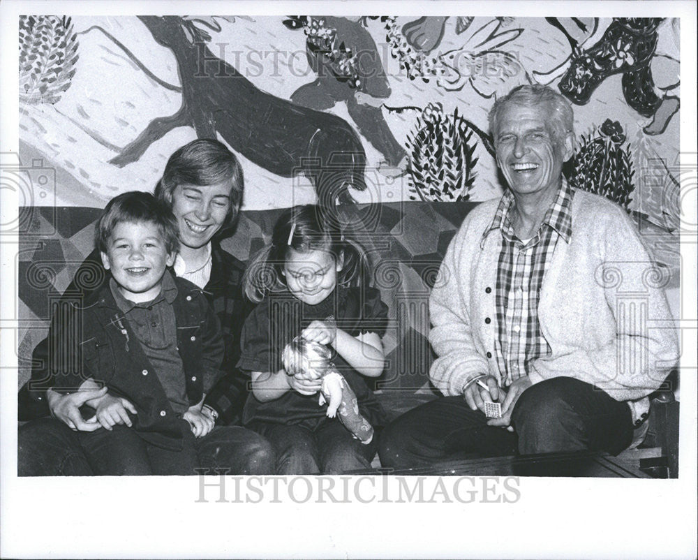 1979 Press Photo Phillip Berrigan Family Member Baltimore Maryland - Historic Images